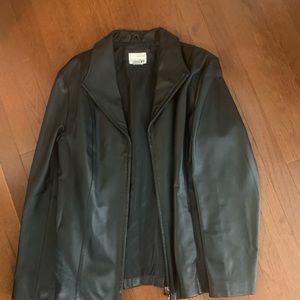 Womens leather jacket